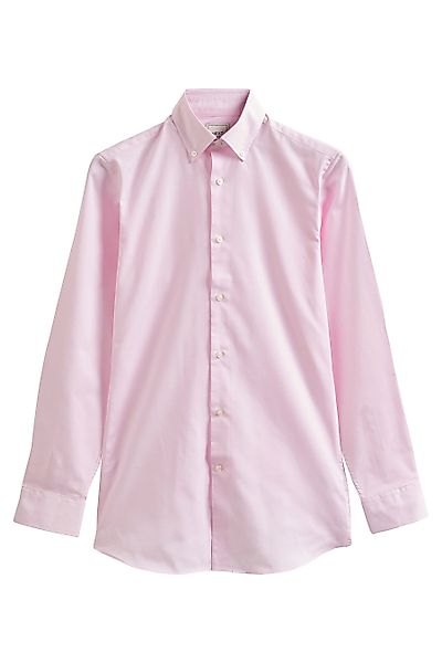 Next Langarmhemd Pflegeleichtes Slim Fit Oxford-Hemd günstig online kaufen