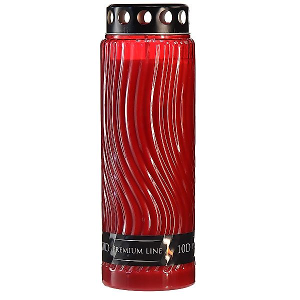 Viana Grabkerze Grabkerze Rot Schwarz 10 günstig online kaufen