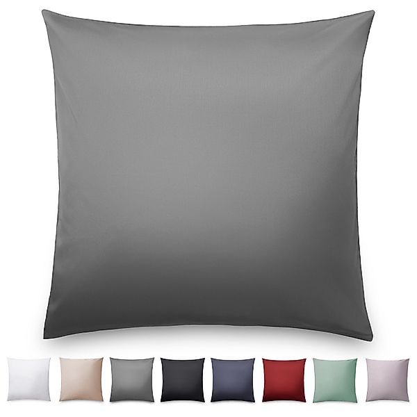 Blumtal Kissenbezüge Premium Mako Satin Kissenbezug, günstig online kaufen