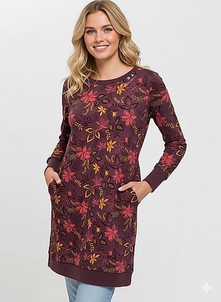 Ragwear Sweatkleid MENITA FLOWERS O günstig online kaufen