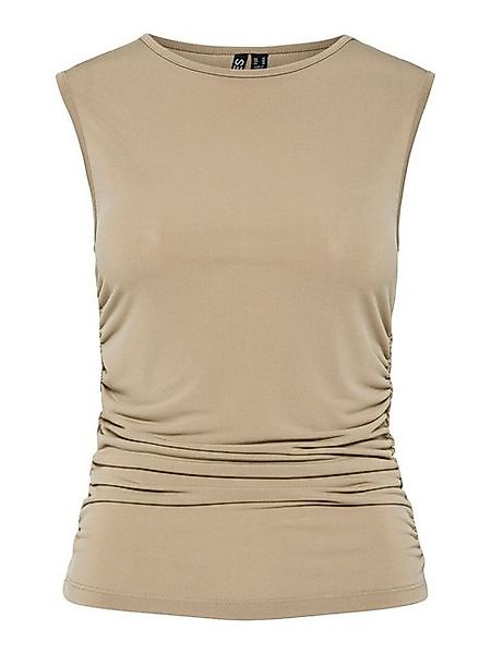 pieces Shirttop - Top PCMADISON  - Ärmellos, Raffung, Stretch-Material günstig online kaufen