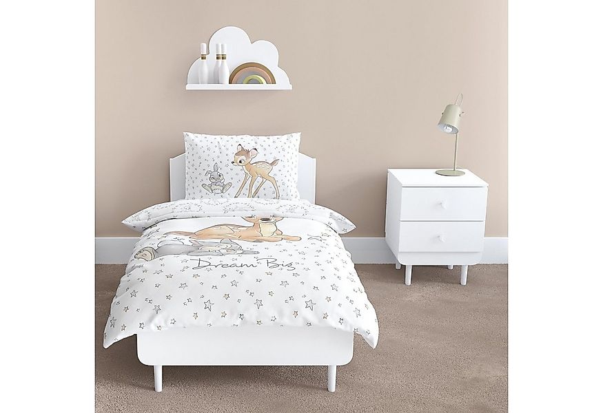 MTOnlinehandel Babybettwäsche Bambi und Klopfer 100x135 + 40x60 cm, 100 % B günstig online kaufen
