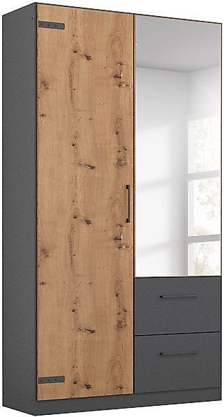 rauch Drehtürenschrank "Holmes" im Industrial Style, mit Schubkästen, mit o günstig online kaufen