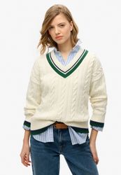Superdry V-Ausschnitt-Pullover günstig online kaufen