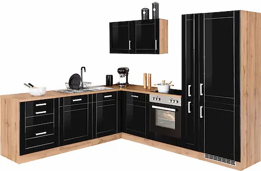 KOCHSTATION Winkelküche "KS-Tinnum", ohne E-Geräte, Stellbreite 240/270 cm günstig online kaufen