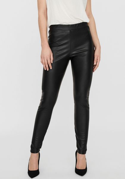 Vero Moda Lederimitathose VMGANA MR PL günstig online kaufen