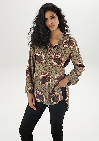 Aniston SELECTED Longbluse mit asymmetrischem Schnitt: günstig online kaufen