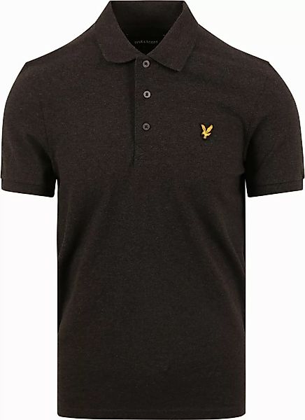 Lyle and Scott Poloshirt Charcoal - Größe XL günstig online kaufen