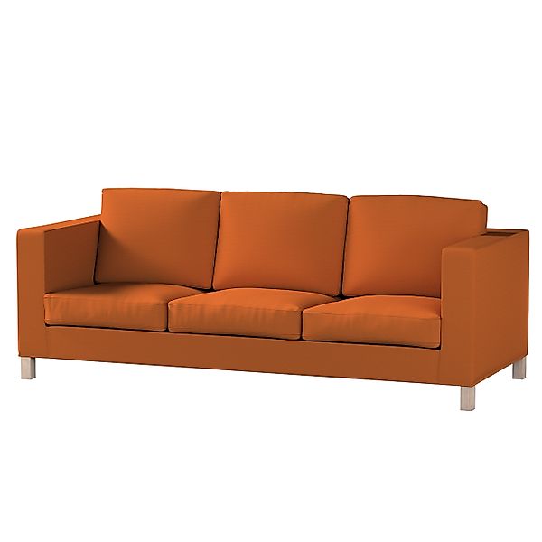 Bezug für Karlanda 3-Sitzer Sofa nicht ausklappbar, kurz, Karamell, Bezug f günstig online kaufen