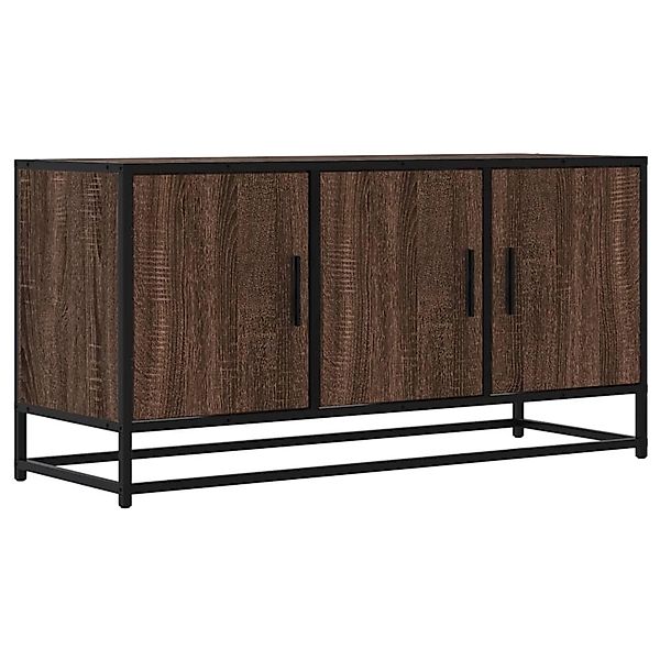 vidaXL TV-Schrank Braun Eichen-Optik 100x35x50 cm Holzwerkstoff 848833 günstig online kaufen