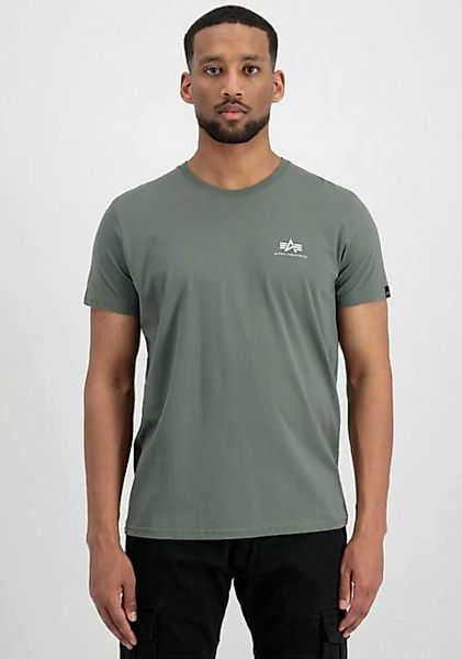 Alpha Industries Rundhalsshirt "BASIC T SMALL LOGO" günstig online kaufen