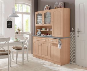 wiho Küchen Küchenbuffet "Linz" 150 cm breit, in Landhaus-Optik günstig online kaufen