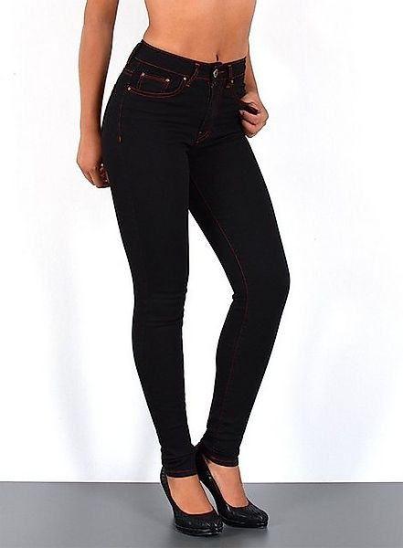 ESRA Skinny-fit-Jeans S400 Damen High Waist günstig online kaufen