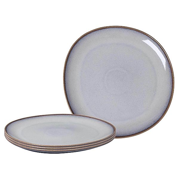 like. by Villeroy & Boch Servierplatte "Servierplatten Lave ø 32 cm 4er Set günstig online kaufen