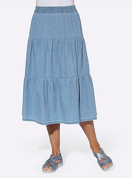 Witt A-Linien-Rock Jeans-Rock günstig online kaufen