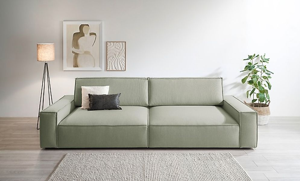 Home affaire Big-Sofa »NEU: SHERWOOD XXL, Big-Sofa (316cm), extra tiefe Sit günstig online kaufen