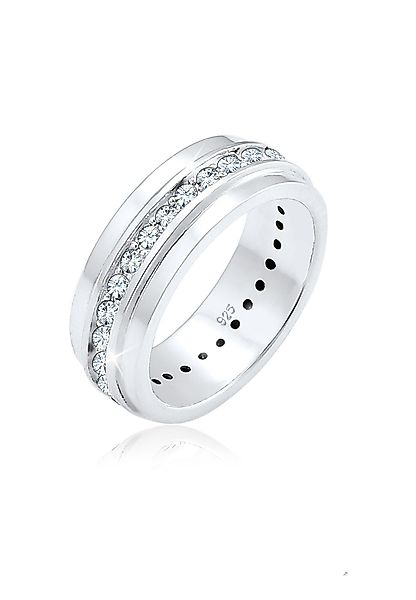 Elli Fingerring Bandring Klassik Kristalle 925 günstig online kaufen