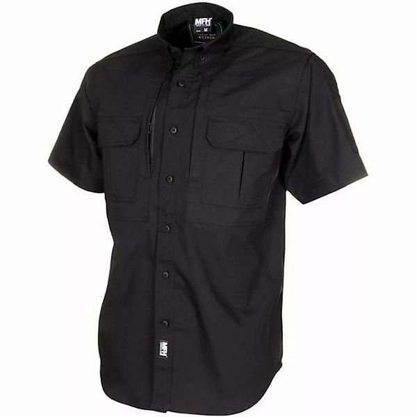 MFH Outdoorhemd Hemd Outdoor, kurzarm, schwarz, Teflon, Rip Stop L günstig online kaufen