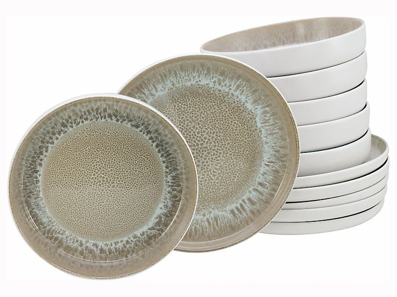 my home Tafelservice "modernes Geschirr-Set, Service Nydala" hohe Haltbarke günstig online kaufen