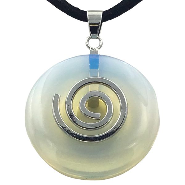 Steinfixx® Lange Kette echter Edelsteindonut 30 günstig online kaufen