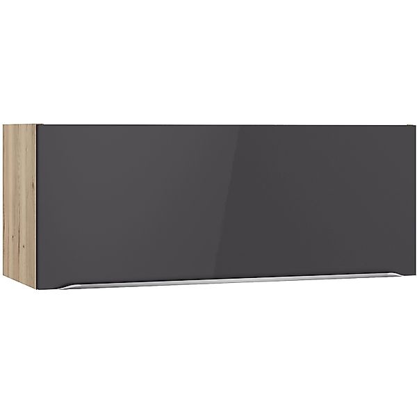 Optifit Küchen-Oberschrank Linus984 90cm x 35,2cm x 34,9cm Anthrazit-Wildei günstig online kaufen