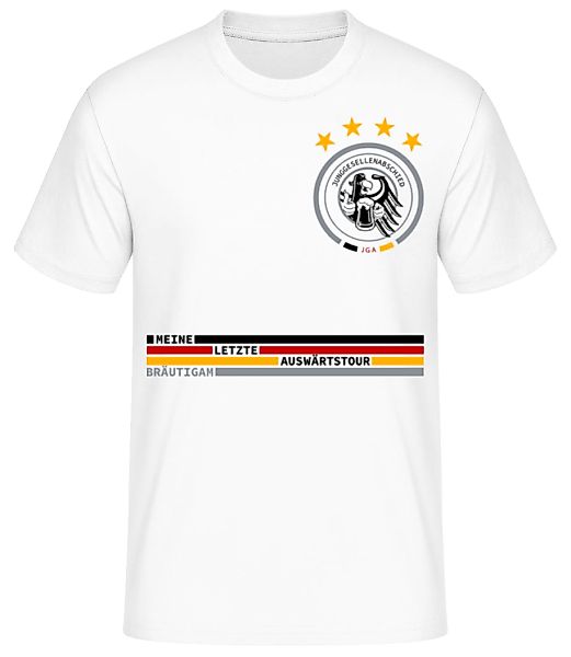 Letzte Auswärtstour Team Bräutigam · Männer Basic T-Shirt günstig online kaufen