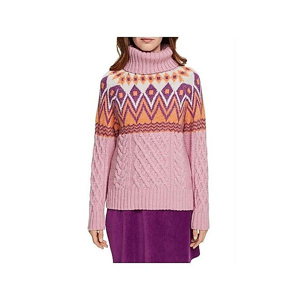 Esprit Rollkragenpullover Rollkragenpullover ’für Damen in pink’ (1-tlg) günstig online kaufen