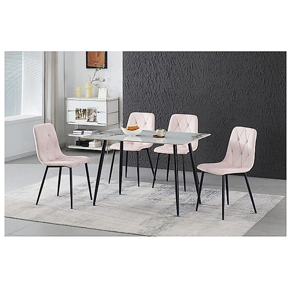 HTI-Living Esszimmerstuhl Stuhl Mesa Eco 2er-Set günstig online kaufen