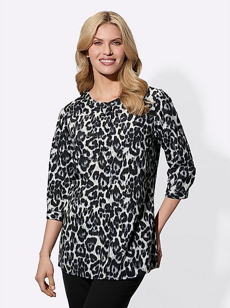 Sieh an! Klassische Bluse Longbluse . günstig online kaufen