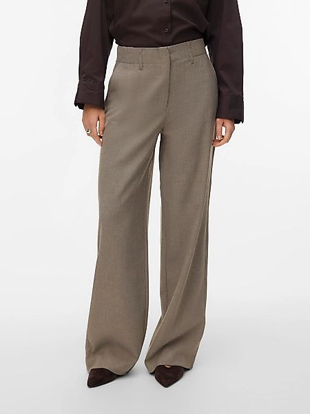 Vero Moda Anzughose "VMBESTIE HW WIDE PANT NOOS" Materialmix, weite Form, m günstig online kaufen
