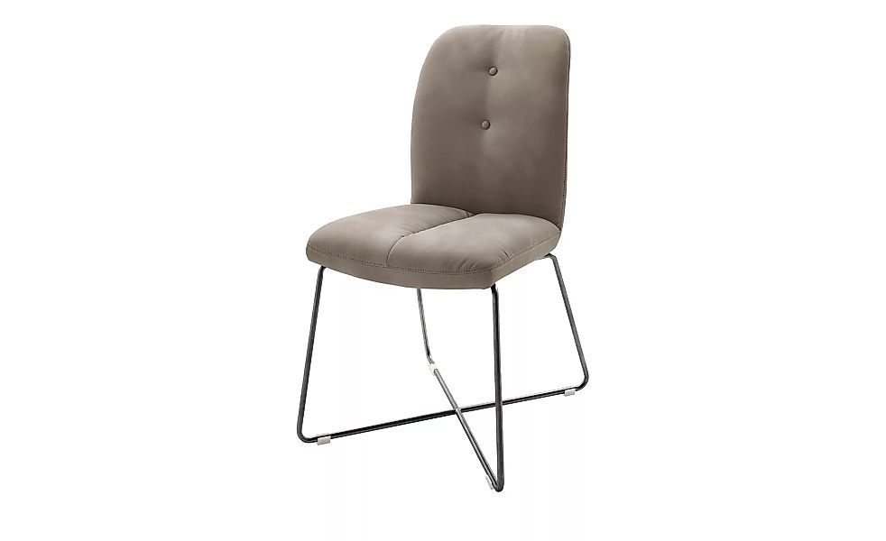 Stuhl - grau - 52 cm - 102 cm - 60 cm - Stühle > Esszimmerstühle - Möbel Kr günstig online kaufen