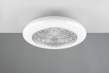 Reality Leuchten LED Deckenleuchte Stralsund Deckenventilator, günstig online kaufen