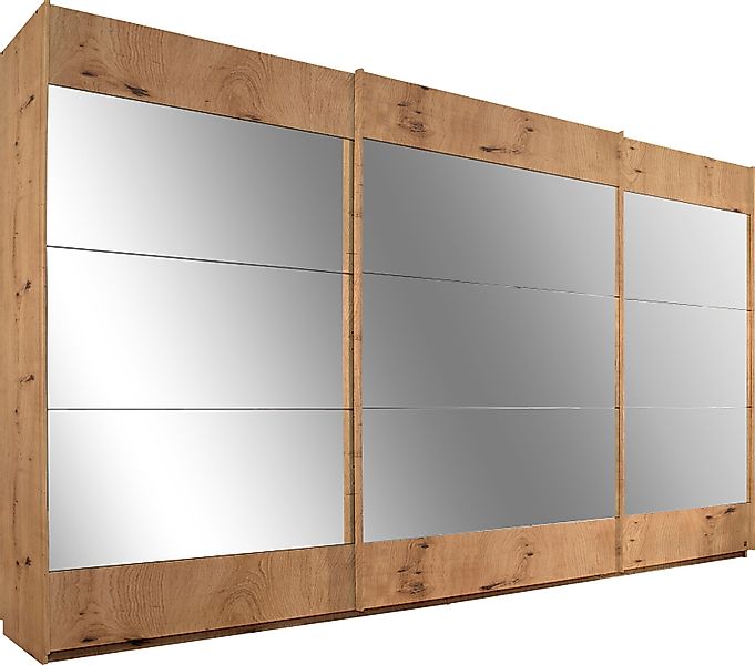rauch Schwebetürenschrank "Malibu", (in 5 Breiten, Höhe 210 cm), mit großfl günstig online kaufen