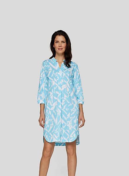Rabe Midikleid "Rabe Blusenkleid mit modernem Allover-Print und V-Ausschnit günstig online kaufen