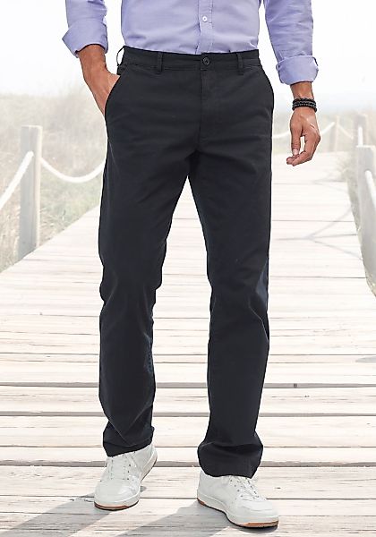 H.I.S Chinohose "regular-fit" lange Hose, aus elastischer Baumwoll-Qualität günstig online kaufen