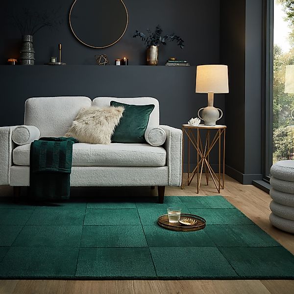 FLAIR RUGS Wollteppich Demi Woll, rechteckig, günstig online kaufen