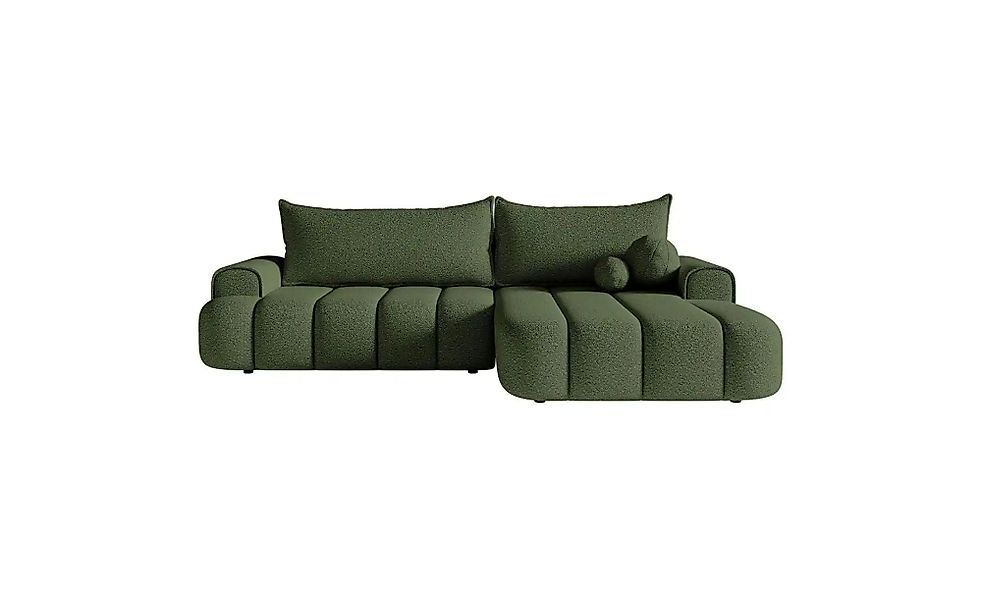 Selsey Ecksofa mit Schlaffunktion Dandelino ¦ grün ¦ Maße (cm): B: 275 H: 8 günstig online kaufen