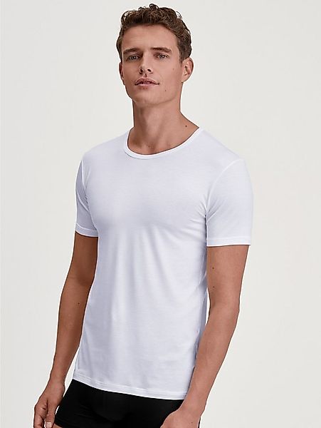 CALIDA T-Shirt Natural Cooling Rundhals-Ausschnitt, Single Jersey, elastisc günstig online kaufen