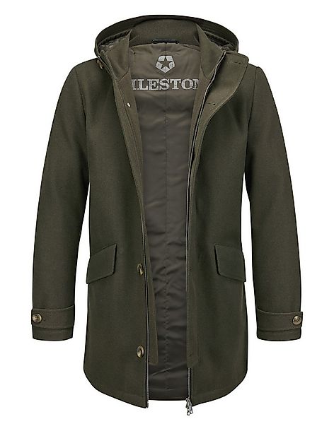 Milestone Parka MSAshton aus elastischer Jersey-Wollmischung mit moderner P günstig online kaufen