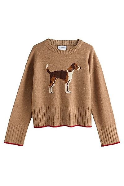 Next Rundhalspullover N. Premium Rundhalspullover aus 100 % Lambswool (1-tl günstig online kaufen