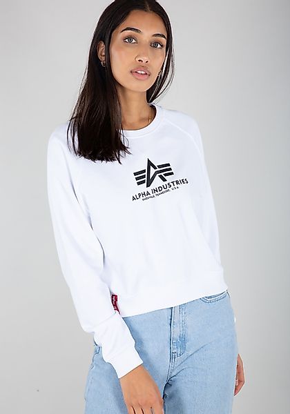 Alpha Industries Sweater "Alpha Industries Women - Sweatshirts Basic Boxy S günstig online kaufen