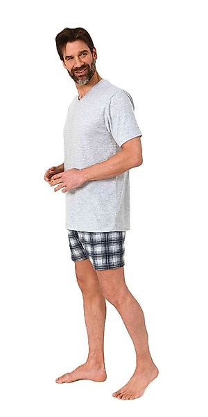 Normann Pyjama Normann Herren kurzarm Schlafanzug günstig online kaufen