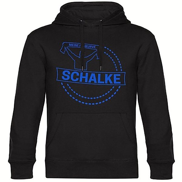 multifanshop Kapuzensweatshirt Schalke - Meine Fankurve - Hoodie günstig online kaufen