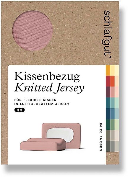 Schlafgut Kissenbezug »Pure flexibler Kissenbezug für Nackenstützkissen«, ( günstig online kaufen