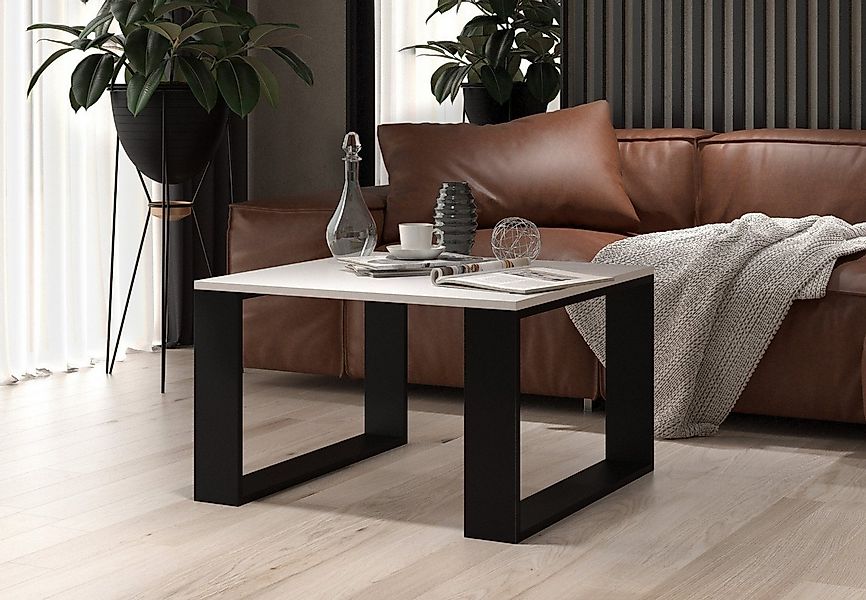 Home Collective Couchtisch Beistelltisch Loft Design, kratzfeste Oberfläche günstig online kaufen