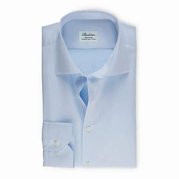 Stenströms Businesshemd Fitted Body Shirt In Superior Twill Light Blue günstig online kaufen