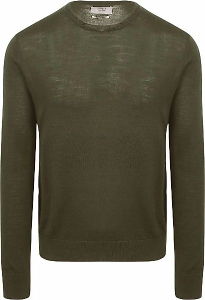 King Essentials The John Pullover Merino Army Grün - Größe XL günstig online kaufen