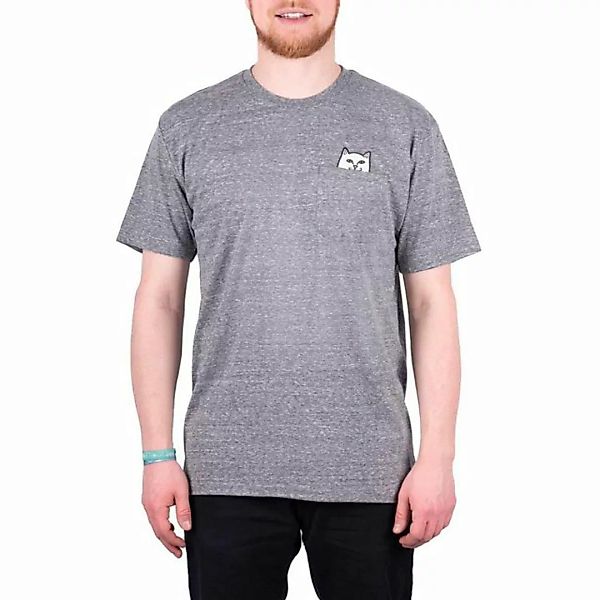 RIPNDIP T-Shirt Lord Nermal Pocket - athletic grey günstig online kaufen