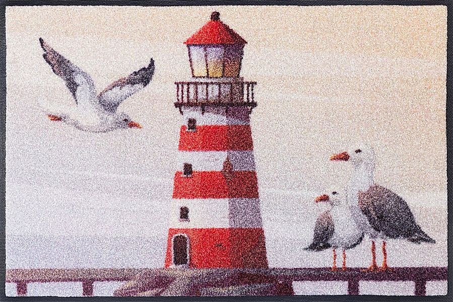 wash+dry by Kleen-Tex Fußmatte Shoreside, rechteckig, Höhe: 7 mm günstig online kaufen