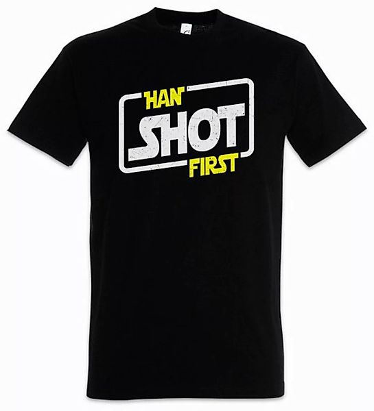 Urban Backwoods Print-Shirt Han Shot First Herren T-Shirt Solo X Red Star F günstig online kaufen